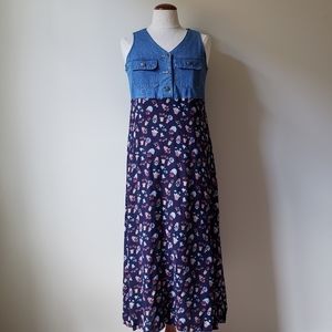 Vintage 90s denim dress